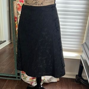 Adorable Black skirt with side zipper